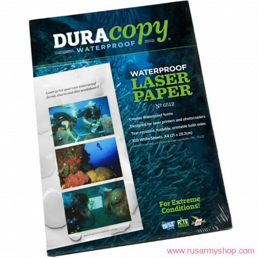 Бивуак, аксессуары Rite in the Rain Бумага непромокаемая А4 100 листов 6512