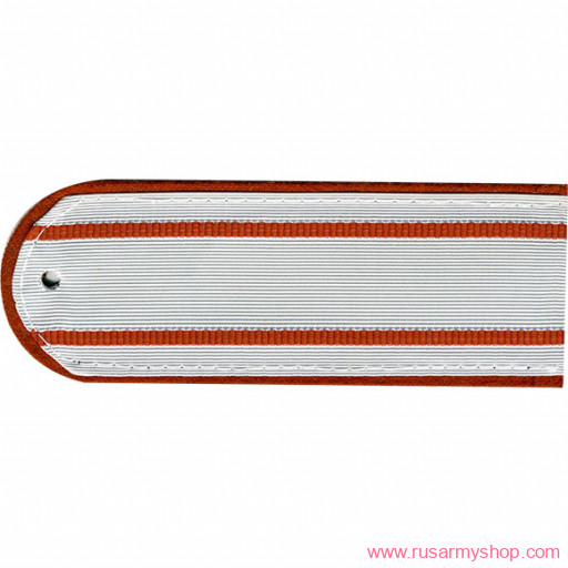 Погоны МЧС Сплав Сташего офицерского состава белые