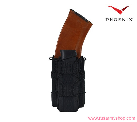 Quick Mag pouch combined for 1 M/AK and 1 pistol mags (black) PHOENIX RME