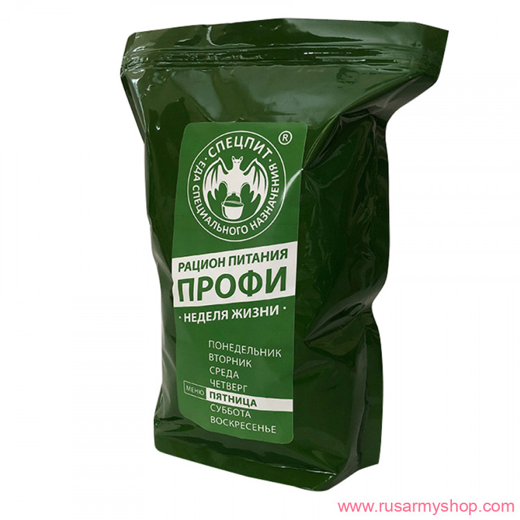 Рационы питания, готовые блюда Сплав Рацион питания