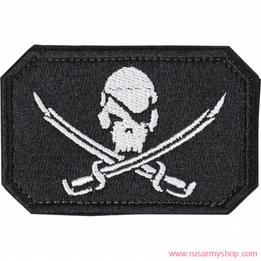 Нашивки сувенирные Сплав Нашивка Роджер чёрный фон