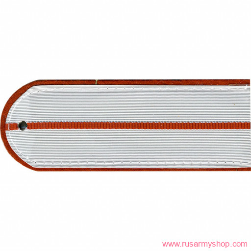 Погоны МЧС Сплав Младшего офицерского состава белые