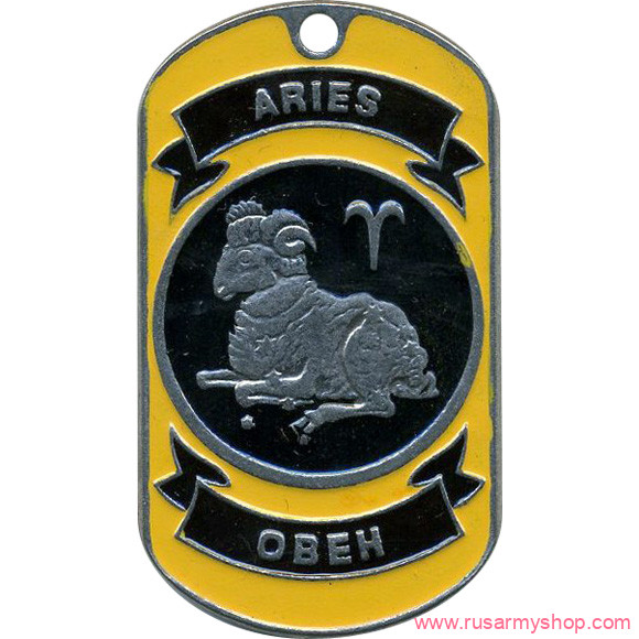 Знаки зодиака Сплав Жетон Овен
