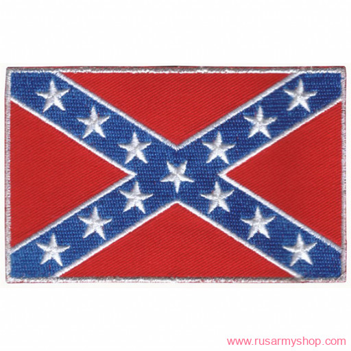 Нашивки-термоаппликация Сплав Термонаклейка -0621 Флаг Южной конфедерации