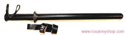 Russian police rubber buton PR-73 with holder for baton