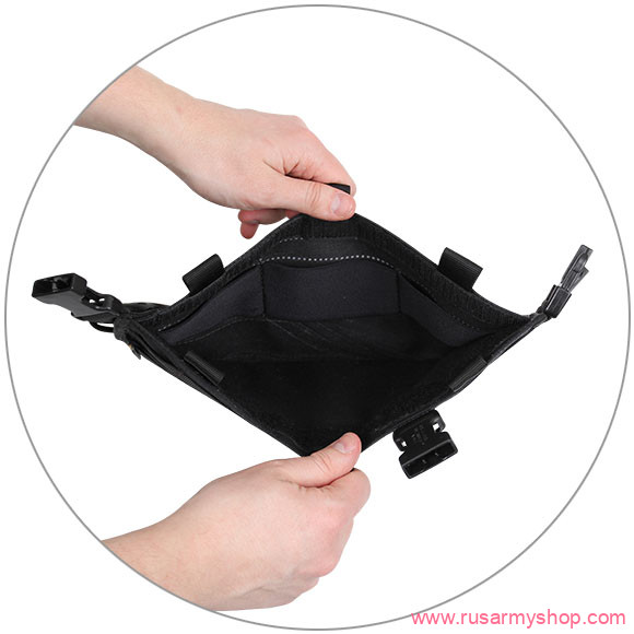 Separated modular tactical vest SPLAV