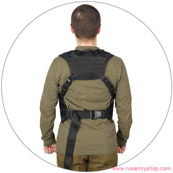 Separated modular tactical vest SPLAV