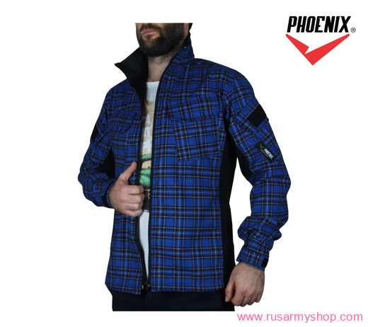 Urbanite shirt (blue squares) PHOENIX RME