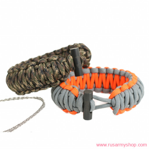 Бивуак, аксессуары Сплав Браслет &quot;Cord&quot; выживальщика