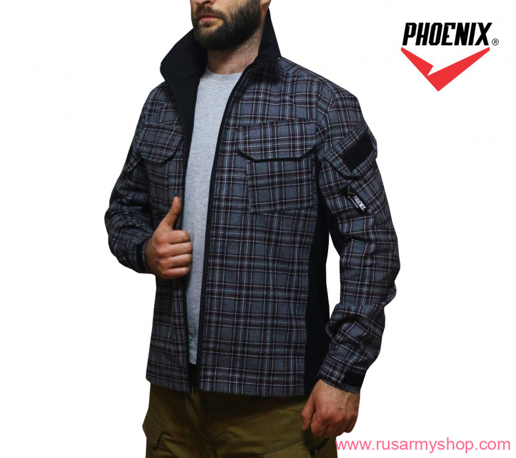Urbanite shirt (grey squares) PHOENIX RME