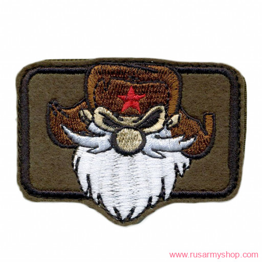 Нашивки сувенирные Сплав Нашивка Русская тактическая борода на бейсболку