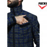 Urbanite shirt (dark blue squares with yellow stripe) PHOENIX RME