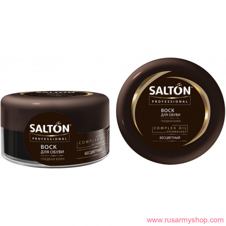 Аксессуары Сплав Воск для обуви бесцветный Salton Prof.