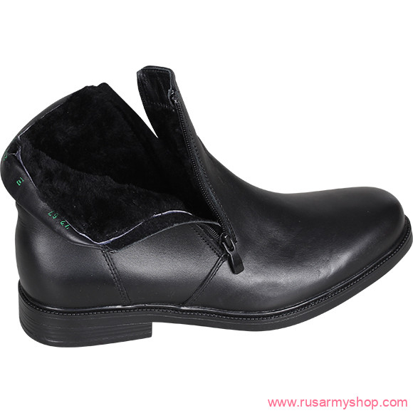 Зима ЭлитСпецОбувь Полусапоги мужские на нат.меху 67НМ
