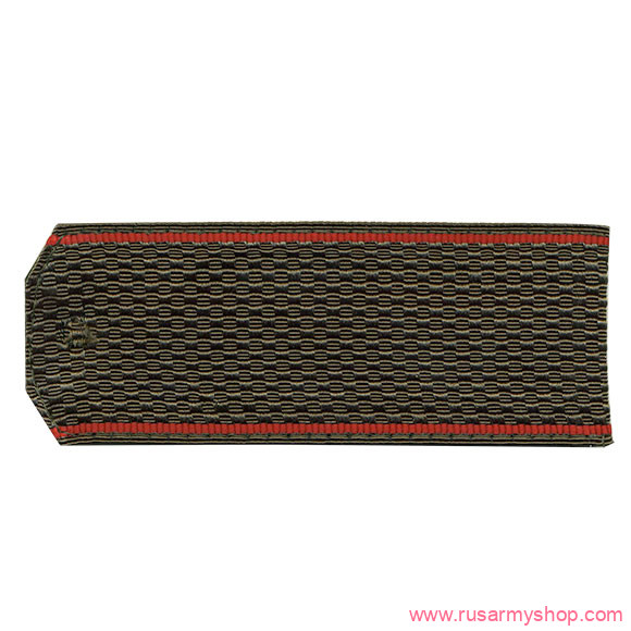 Погоны Вооруженные силы Сплав Погоны ВС Рядовой красный кант