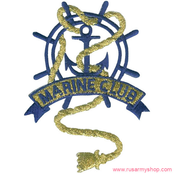 Нашивки-термоаппликация Сплав Термонаклейка -1469 Морской клуб