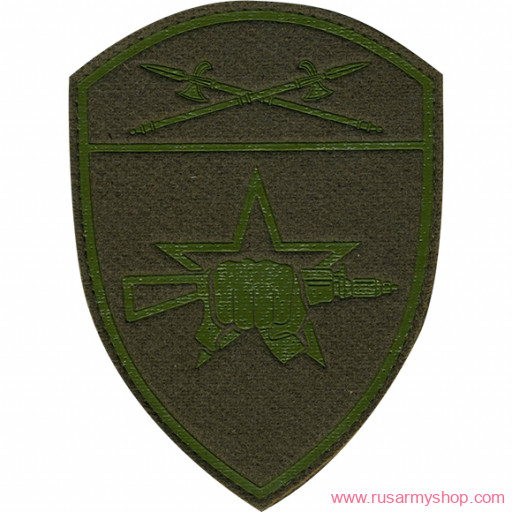 На рукав Сплав Росгвардия спецназ полевая фон оливковый