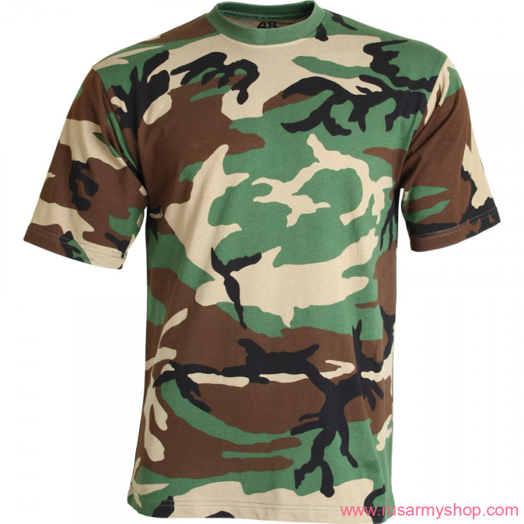 Трикотаж Сплав Футболка камуфлированная