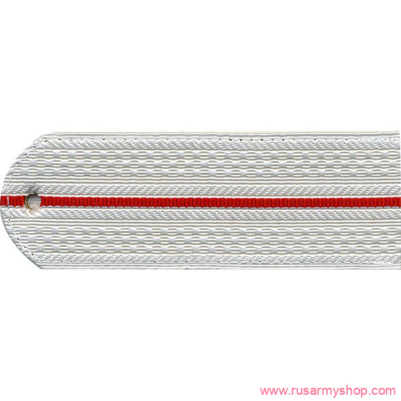 Погоны МВД Сплав Полиция Младшего оф. с. белые без канта