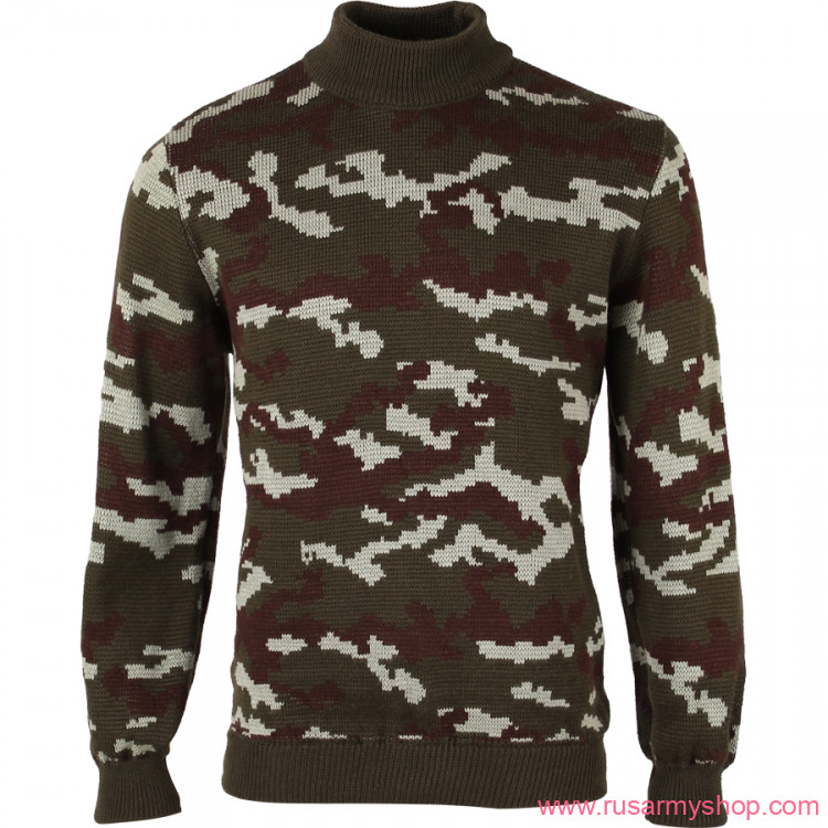 Демисезон Сплав Свитер камуфлированный