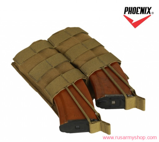 Assault M/AK 2 mags pouch (coyote) PHOENIX RME