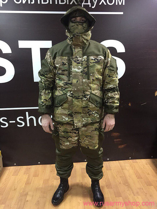 Russian winter Gorka-6 fleece suit