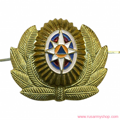 Кокарды Сплав МЧС на фуражку нового образца