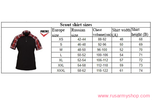 Scout shirt (black) PHOENIX RME