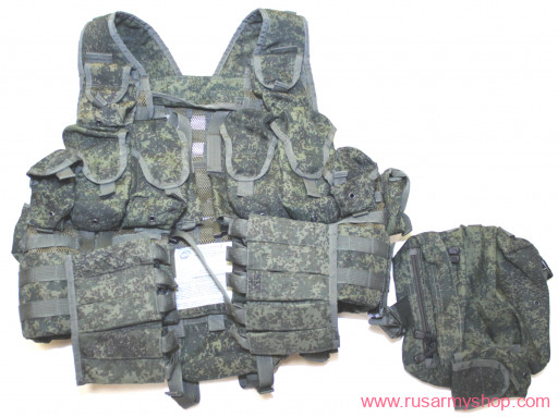 Russian army UMBTS Tehinkom 6sh112 with pouches