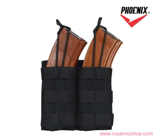 Assault M/AK 2 mags pouch (black) PHOENIX RME
