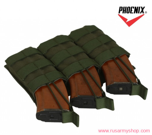 Assault M/AK 3 mags pouch (olive) PHOENIX RME