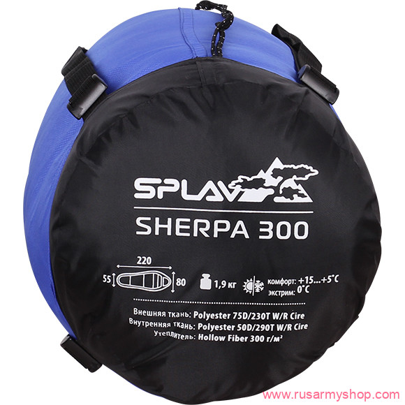 Синтетический  утеплитель Сплав Спальный мешок 