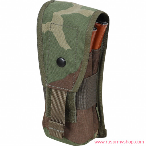 Подсумки Сплав Подсумок для 2 маг. АК74 на лип. и кнопке