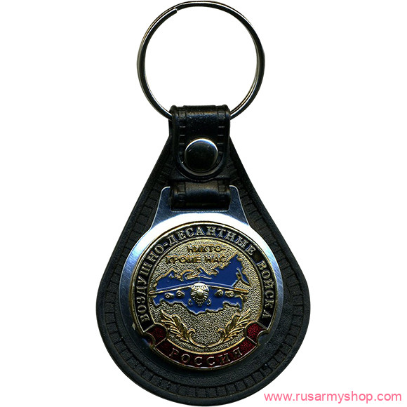 Брелоки сувенирные Сплав Брелок ВДВ Никто кроме нас самолет