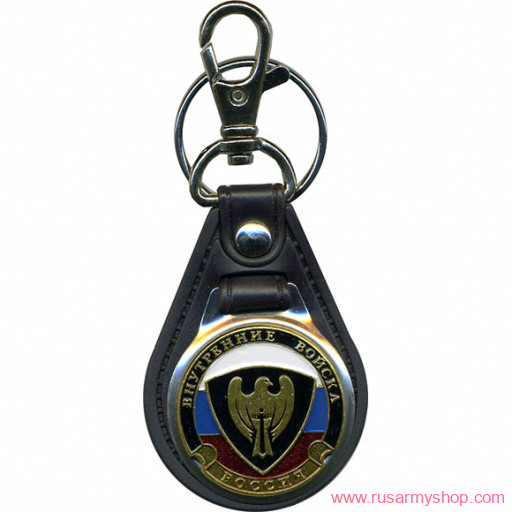 Брелоки сувенирные Сплав Брелок Россия Внутренние войска Сокол