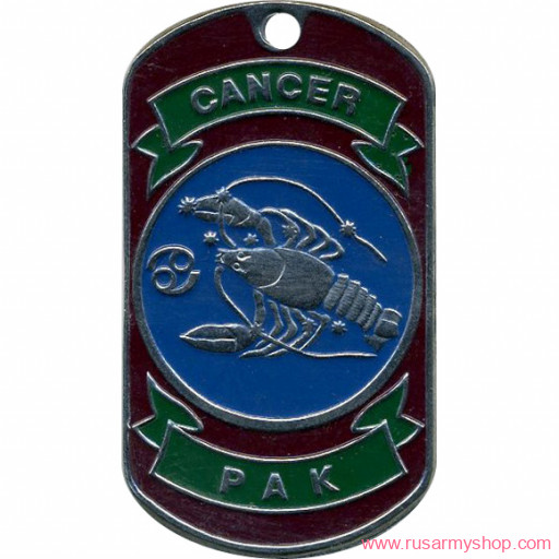 Знаки зодиака Сплав Жетон Рак