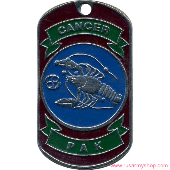 Знаки зодиака Сплав Жетон Рак