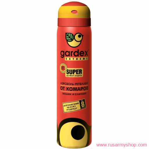 Бивуак, аксессуары Сплав Репеллент &quot;Gardex&quot; Extreme SUPER от комаров, мошек и слепней
