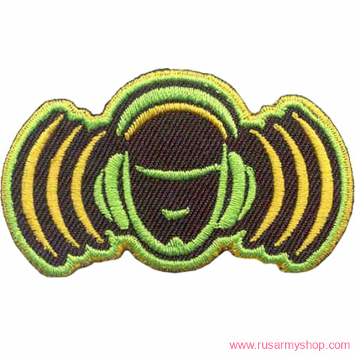 Нашивки-термоаппликация Сплав Термонаклейка -0174.2 Голова в наушниках без фона