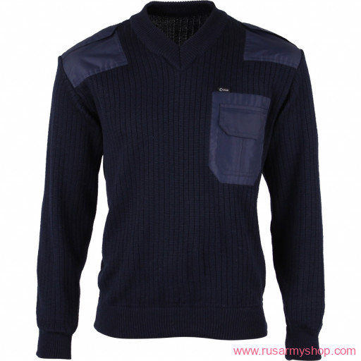 Sweater half-woollen with patches 55 SPLAV