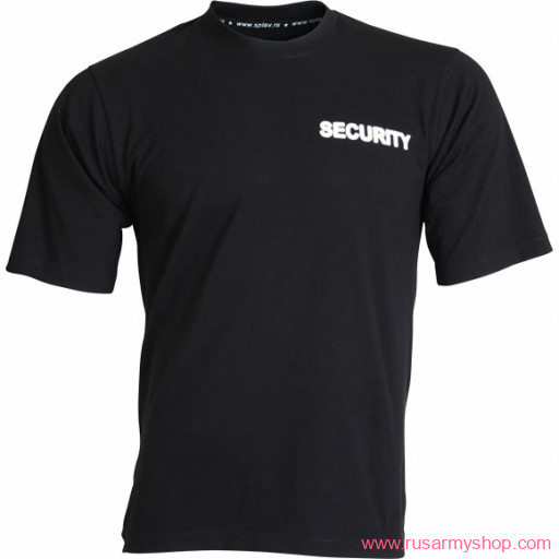 Лето Сплав Футболка &quot;SECURITY&quot; световозвращающая