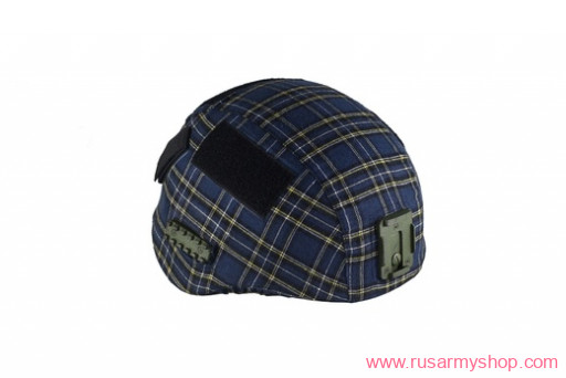 6b47 helmet cover (dark blue squares) PHOENIX RME